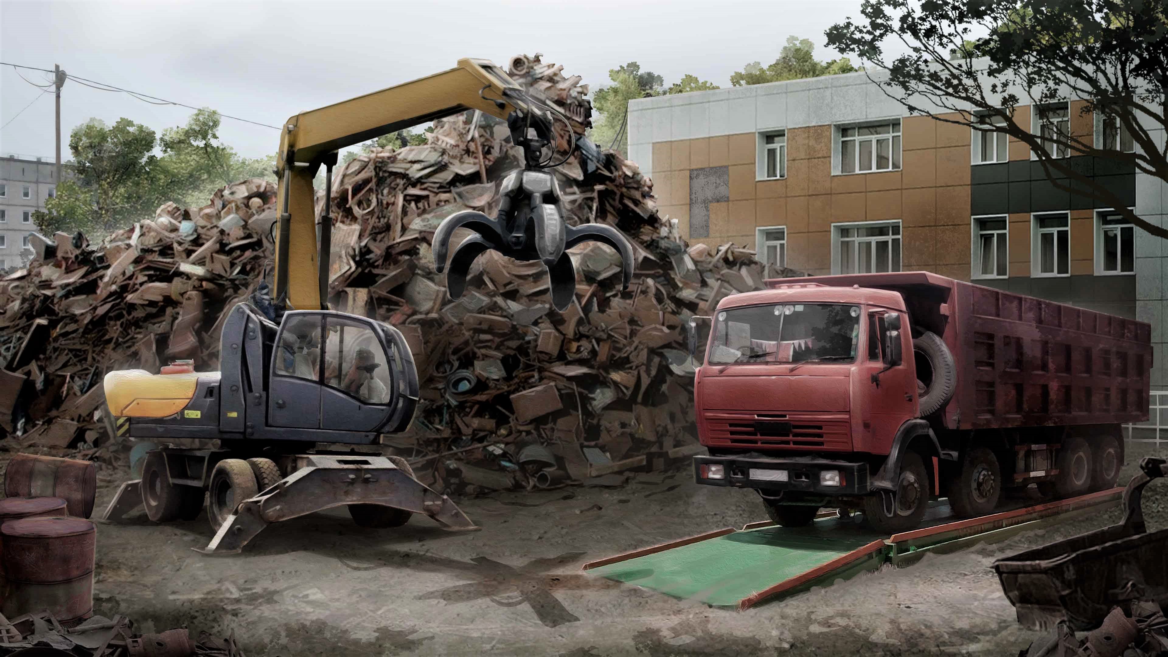 Прием металлолома — черный и цветной лом, вывоз и расчет в Харькове